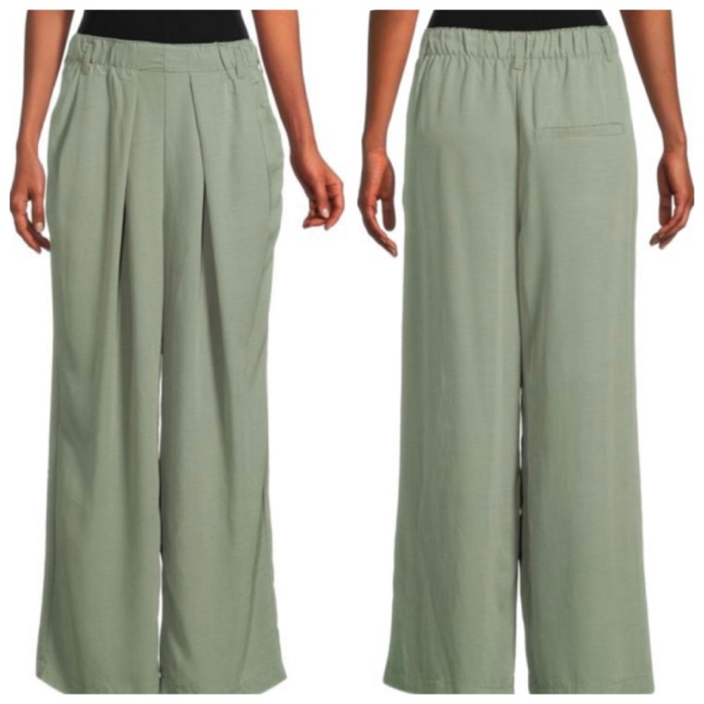 Free people wide leg pants Size S